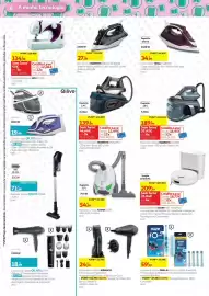 Folheto Auchan Página 6: Aspirador C/ Saco Flama 1670fl €54,99, Aparador de cabelo rowenta s/ fios nomad tn1410fo/1 €24,99