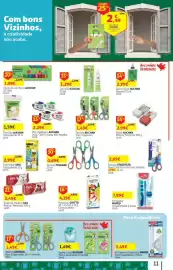 Folheto Auchan Página 11: Kit desenho geometric maped para esquerdinos €3,49, Tesoura auchan €1,49