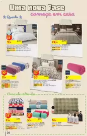 Folheto Auchan Página 24: Tapete Casa de Banho Actuel €5,99, Tapete wc bath €5,99