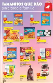 Folheto Auchan Página 30: Nuggets de Frango IGLO €10,99, Douradinhos de Peixe IGLO €13,99