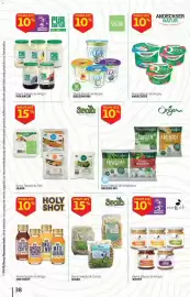 Folheto Auchan Página 38: Numa Seleção de Cereais SEARA, Biedermann bio vegan