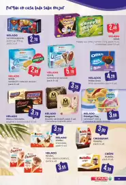 Folleto SPAR Gran Canaria Página 10: Magnum helado double, variedad* €3,75, Spar sandwich nata sin azucar €2,89