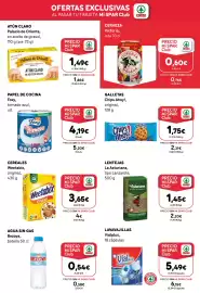 Folleto SPAR Gran Canaria Página 17: Bezoya agua sin gas €0,54, Chips Ahoy! original €1,75