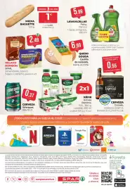 Folleto SPAR Gran Canaria Página 24: Dorada Especial la Original €6,60, Castillo de Holanda queso gouda €6,99