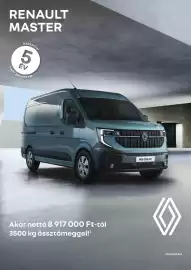 Renault akciós újság | Master Oldal 1