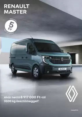 Renault akciós újság (érvényes eddig: 31-10)