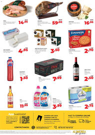 Folleto Alimerka Página 2: Navidul jamón curado Cuatro Estaciones €59,00, Boffard queso de oveja reserva €16,95