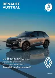 Renault akciós újság | Austral Oldal 1