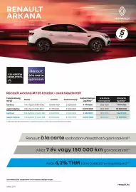 Renault akciós újság | Arkana Oldal 2