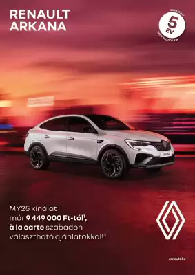 Renault akciós újság (érvényes eddig: 5-11)