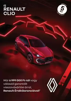 Renault akciós újság (érvényes eddig: 2-12)