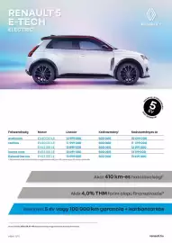 Renault akciós újság | 5 E-Tech electric Oldal 2