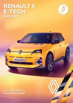 Renault | 5 E-Tech electric (érvényes eddig: 4-12)