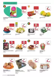 Folheto El Corte Inglés Página 18: Pera-rocha €2,29, Pão da moita alongado €1,29
