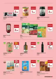Folheto El Corte Inglés Página 9: Cereais corn flakes sem açúcar nacional €1,85, Tomate em cubos bio valfrutta €1,04
