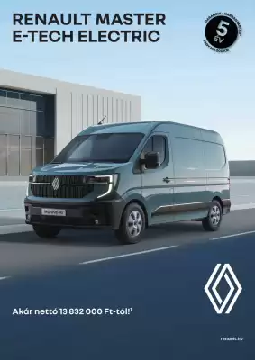 Renault | Master e-tech electric (érvényes eddig: 3-12)