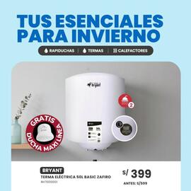 Catálogo Tiendas EFE Página 8: Bryant terma eléctrica 50l basic zafiro €399,00