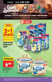 Biedronka gazetka Strona 5: Wszystkie produkty Bref, Serek Almette XXL naturalny €6,99