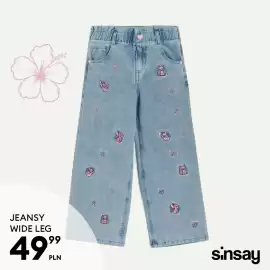 Sinsay gazetka Strona 4: Jeansy wide leg Sinsay €49,99