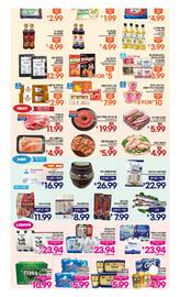 Zion Market weekly ad week 36 Page 2: Jinro Chamisul Soju 6 PK €23,94, Handung seasoned pollack roe €8,99