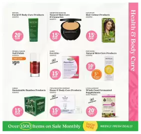 Community Natural Foods flyer Page 6