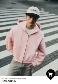 Bershka gazetka tydzień 36 Strona 9: Bluza z kapturem i suwakiem €109,00