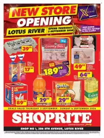 Shoprite catalogue Page 1: Farmbest/County Fair Fresh 5-Piece Chicken Braai Pack €49,99