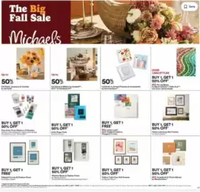 Michaels flyer Page 1