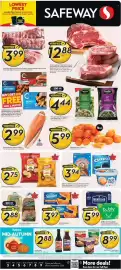 Safeway flyer week 36 Page 1: Bubly sparkling water or Montellier carbonated water €5,99, Villaggio Bread €2,88