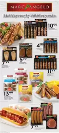Safeway flyer week 36 Page 10: Marcangelo mini skewers €4,99, Marcangelo jumbo sausages €7,99