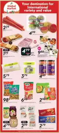 Safeway flyer week 36 Page 16: Panache Cooking Sauces €4,49, Kühne sauerkraut or prepared red cabbage €4,79