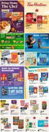 Safeway flyer week 36 Page 24: Bush's best baked beans €2,49, Catelli Smart Macaroni €3,49
