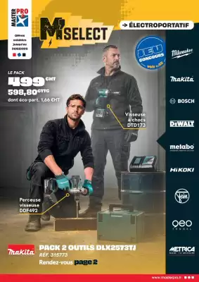 Master Pro (valable jusqu'au 31-12)