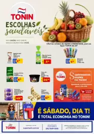 Catálogo Tonin Superatacado semana 36 Página 1: Visconti - pão de forma integral €3,99, Rio - paçoca zero moreninha €12,99