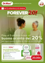 Volantino Dr.Max Pagina 1: Multicentrum adulti + Probio extra strong €20,00