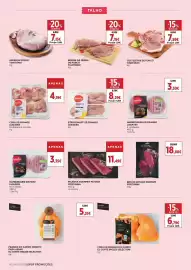 Folheto Supercor Página 4: Bifana da perna de porco tiantônio €7,15, Bife de bovino premium fortunna €18,80