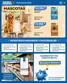 Catálogo Supermercados Damesco semana 36 Página 12: Super eco lunch alimento para gatos €20.990,00