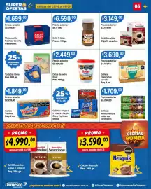 Catálogo Supermercados Damesco semana 36 Página 6: Traviata galleta €1.849,00, Hogareñas galleta salvado €3.690,00