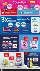 Catálogo Makro semana 36 Página 8: Ala jabón en polvo €7.999,00, Comfort suavizante clásico €9.999,00