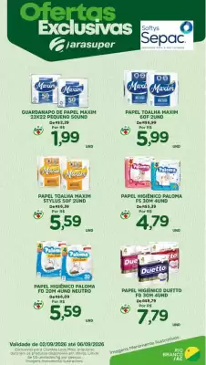 Catálogo Araújo Supermercados (válido até 6-09)