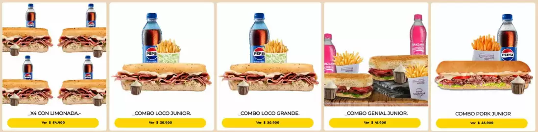 Catálogo Sandwich Gourmet Página 2