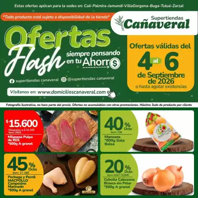 Supertiendas Cañaveral (válido hasta 6-09)