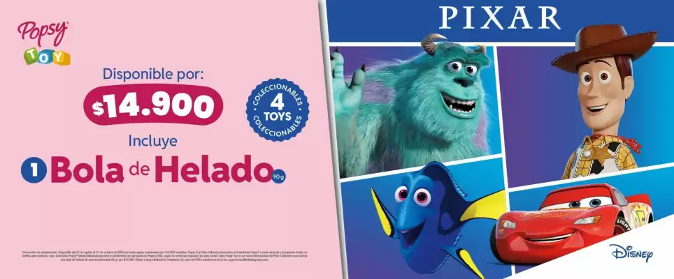 Popsy (válido hasta 2-11)
