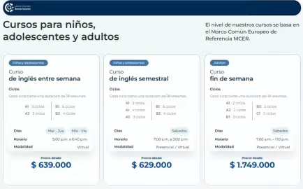 Catálogo Centro Colombo Americano Página 1
