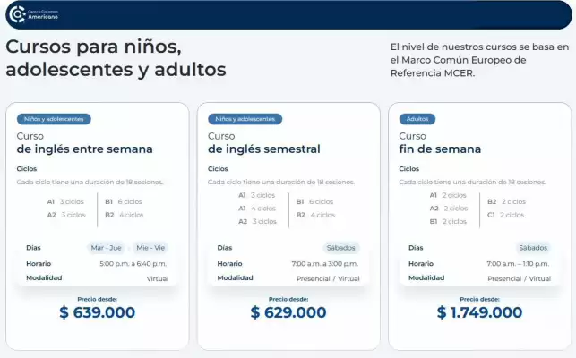Centro Colombo Americano (válido hasta 2-10)