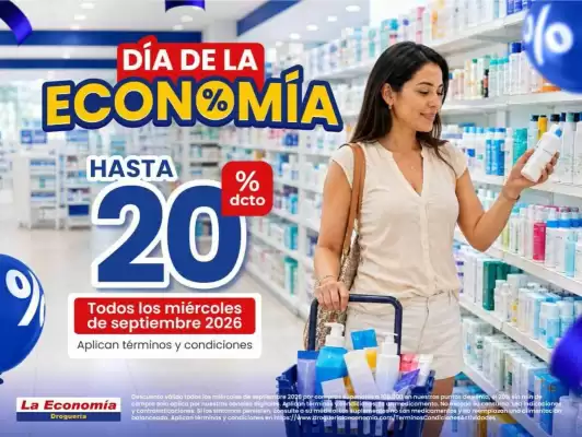 Droguería la Economía (válido hasta 30-09)