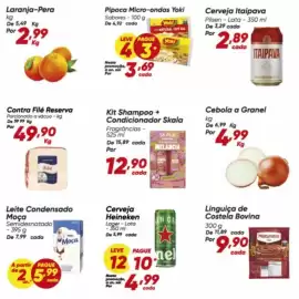 Tabloide Dia Página 3: Reserva - contra filé €49,90, Maturatta - linguiça de costela bovina €9,90