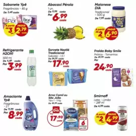 Tabloide Dia Página 4: Dia - maionese €26,90, Baby smile - fralda €24,90