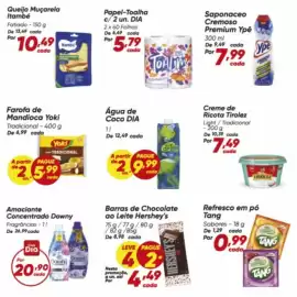 Tabloide Dia Página 5: Dia - água de coco €29,99, Ypê - sapone co cremoso premium €7,99