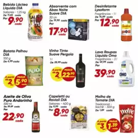 Tabloide Dia Página 6: Lysoform - desinfetante €12,90, Dia - capeletti ou ravioli €8,90